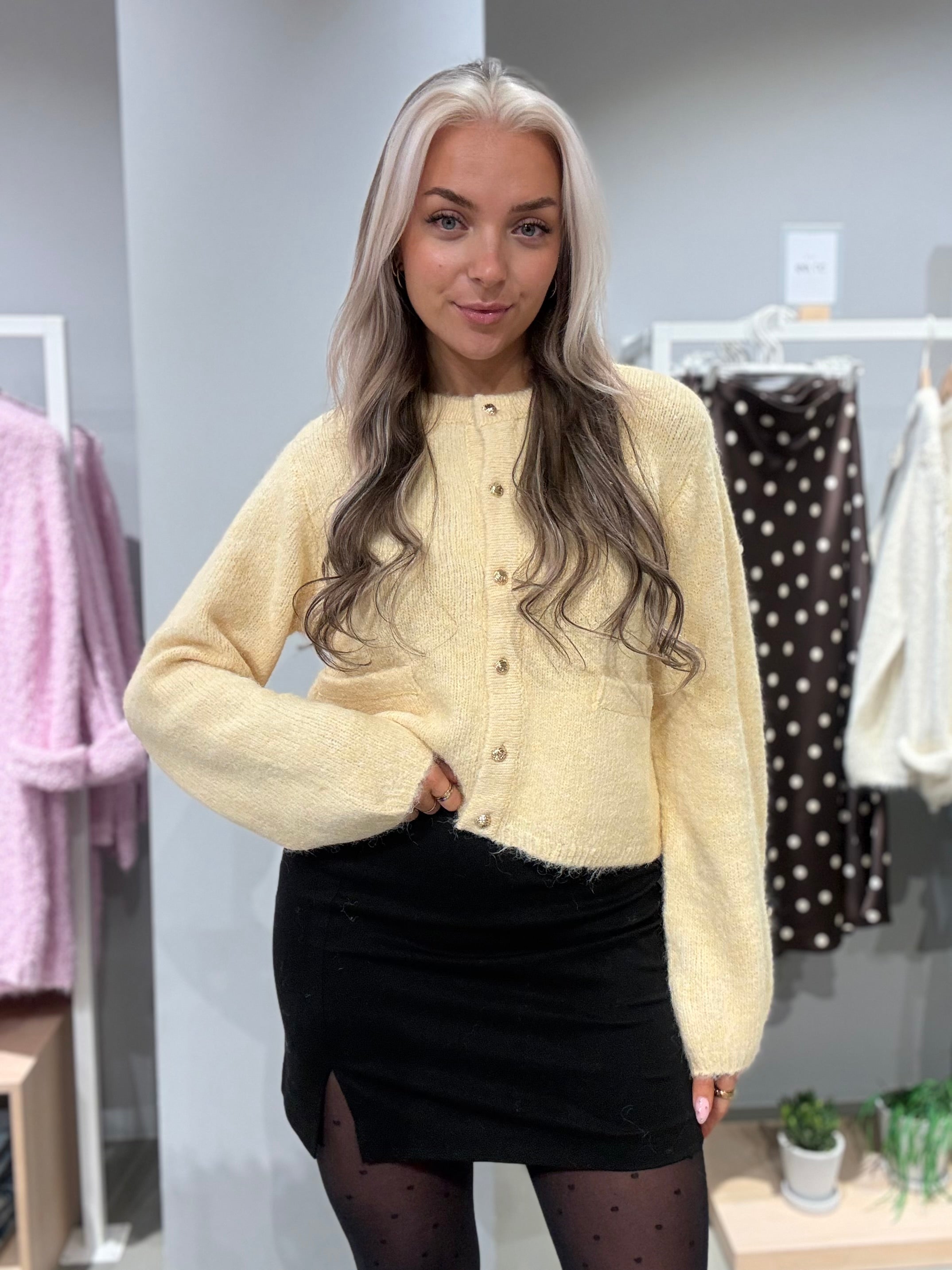 OBJSAGGIA Pullover - Sunlight